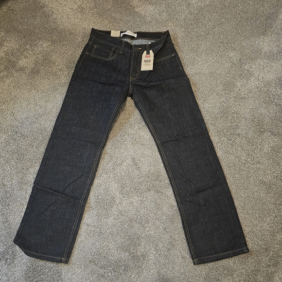 Levi's 505 regular size 16 boys jeans - Picture 4 of 8